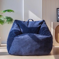 Sillón Puff Moderno YOBO con Asa y Funda Extraíble para Adolescentes, Sala de Estar, Juegos, Lectura y Relajación