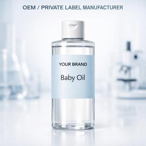 Aceite para Bebés de Marca Privada OEM, Fabricante de Productos Suaves para el Cuidado del Bebé, Aceite Corporal Hidratante para Piel Sensible, Fórmula Natural para el Cuidado de la Piel Infantil - Product Image 1