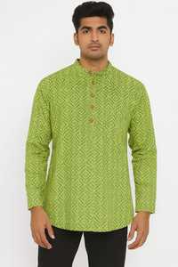 Mens short kurta - Product Image 4