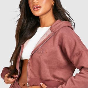 Survêtement décontracté d'hiver pour femme, à capuche, délavé à l'acide, avec cordon de serrage, grande taille, imprimé, orné de strass, 100 % coton respirant - Product Image 4