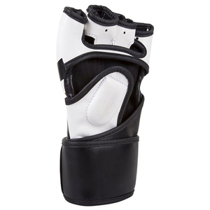 ODM, venta al por mayor, precio barato, guantes de MMA de cuero genuino para entrenamiento, guantes de entrenamiento con punzonado de velcro - Product Image 5