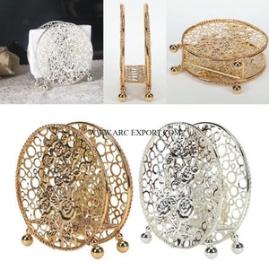 Distributeur de mouchoirs en laiton pour table de luxe, nouveauté, boîte à mouchoirs décorative pour la maison et les fêtes d'anniversaire en Inde - Product Image 5