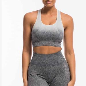 Sujetador Deportivo Personalizado para Mujer, de Alto Impacto, para Fitness y Yoga, Conjunto de Sujetadores Deportivos Sin Costuras, Tallas Grandes, Fabricante OEM - Product Image 4