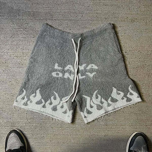 Shorts pour hommes en toile solide, polyester/coton, nouvelle arrivée personnalisée 2025, imperméables, coupe-vent, respirants, taille élastique - Product Image 6