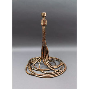New Design Metal Candelabra for Wedding Decoration Centerpiece Brass <b>Copper</b> Antique Shade Candelabra <b>Candle</b> Jars Supplies - Product Image 5