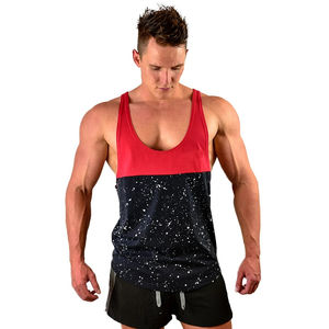 เสื้อกล้ามออกกำลังกายกล้ามเนื้อสแปนเด็กซ์สำหรับผู้ชาย - Product Image 6