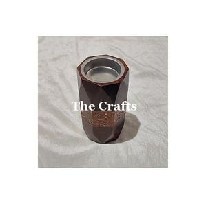 Brûleur de Mubkhar Oud en résine et bois avec brûleur Mubkhar de forme ronde de la plus grande qualité pour usage domestique - Product Image 4