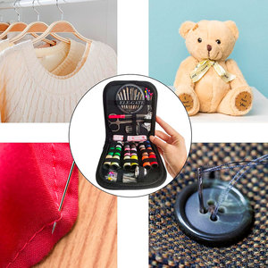 Kit da Cucito Portatile Mini, Compagno di Viaggio per Cucito a Mano a Casa e in Movimento, Realizzato in Plastica Resistente - Product Image 4