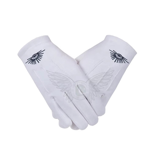 ถุงมือ100% ดีไซน์เมโซนิคทำจากผ้าฝ้ายออกแบบโลโก้ได้ตามต้องการ - Product Image 2