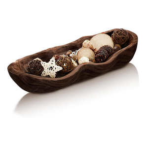 Modern Style Wooden <b>Dough</b> <b>Bowl</b> High Quality Home Decoration Crafts for Table Decorate Use for Customized Sale - Product Image 2