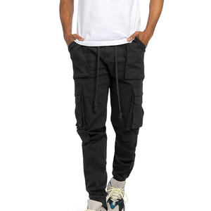 Jogging Cargo axé sur l'utilitaire avec une coupe sur mesure et des caractéristiques d'utilisation quotidienne comme la taille et les poignets avec cordon de serrage - Product Image 5