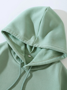 Sudadera con Capucha de Alta Calidad para Mujer, Impermeable, Transpirable, con Cierre y Cordón, Bordada, Lavada al Ácido, con Estampado Personalizado, Manga Larga, para Otoño e Invierno - Product Image 5