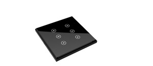 La aplicación Tuya Mobil admite dos interruptores táctiles inteligentes de control de cortina con control remoto IR, asistente de voz WiFi habilitado - Product Image 3