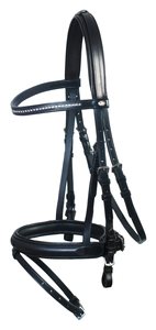 Fabricantes que venden brida de caballo de cuero genuino al por mayor diseño personalizado brida de caballo de cuero real de alta calidad - Product Image 5