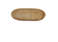 Ensemble de plateaux de service en bois de nouvelle conception, finition naturelle, écologique, 2 pièces, avec couleur et taille personnalisées pour la maison, le restaurant, les mariages