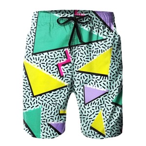 2025 été nouveau géométrique 3d numérique imprimé Shorts décontracté Shorts à la mode marque bord de mer vacances plage Shorts Couple même Style - Product Image 5