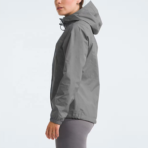 2025 personalizado hombres mujeres al aire libre cortavientos con cremallera a prueba de viento logotipo reflectante Anti UV chaqueta precio barato OEM transpirable - Product Image 4