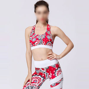 En couleur différente prix de gros respirant meilleur produit conception unique femmes vêtements de yoga fitness respirant solide soutiens-gorge de sport - Product Image 3