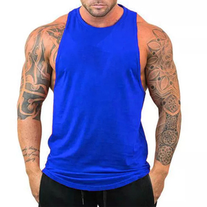 New <b>Men</b> Tank Tops Bodybuilding Stringer Fitness <b>Singlets</b> Gyms Wholesale <b>Men</b> Quick Dry Gym Blank Cotton Tank Top - Product Image 5