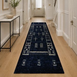 <b>RUGS</b> DEPOT LXDP-0983 Wholesale Black Charcoal Modern Vintage Digital Printed Machine Washable Chenille Area <b>Rug</b> <b>Non</b> <b>Slip</b> - Product Image 5