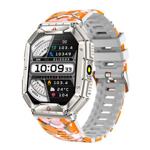Reloj Inteligente Deportivo para Exteriores KR82, Batería de Larga Duración de 650 mAh, Llamadas <span class=keywords><strong>por</strong></span> Bluetooth, Frecuencia Cardíaca, SpO2, Brújula, Altímetro, IP68 - Product Image 5