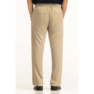 Pantalon décontracté Relax Fit 100% coton, tailles XL à 6XL, logo personnalisable, taille élastique, design cargo coloré MN-TRC-SS26-002 B - Product Image 4