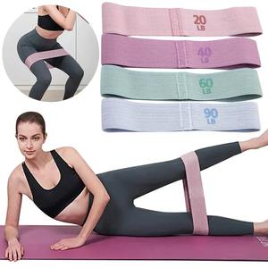 Bandas de Ejercicio para Cadera, Glúteos, Muslos y Piernas, de Alta Elasticidad y Antideslizantes, para Yoga, Gimnasio y Fitness - Product Image 4