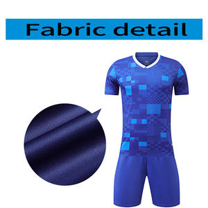 เสื้อฟุตบอลโรงงานเสื้อฟุตบอลที่ผ่านการตรวจสอบแล้วชุดกีฬาคุณภาพดีใส่ได้สบายมาก - Product Image 5