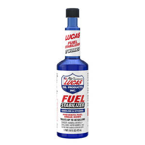 Stabilisateur de carburant Lucas Oil 16 Oz - Protecteur de stockage de carburant à long terme - Product Image 1