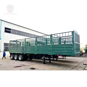 Buy Trailer Cargo Transport <b>Side</b> Wall Truck Semi Trailer for Cattle and Sheep Livestock At Affordable Prices - Product Image 1