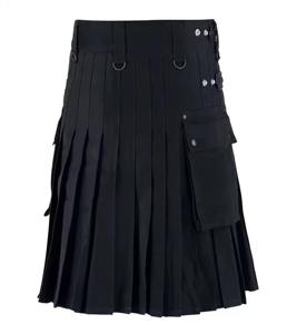 Nouvelle conception, meilleure qualité, kilt écossais pour homme personnalisable avec sangle en cuir, kilt utilitaire écossais moderne - Product Image 1