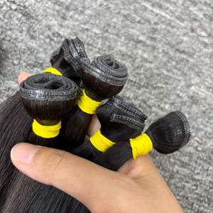 Trame Genius 100% Cheveux Vierges Vietnamiens Bonne Qualité Meilleurs Cheveux Cabello Humuno Extensions de Cheveux Humains - Product Image 4