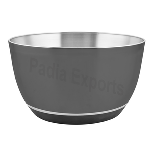 Juego de tazones para servidores Tazón de almacenamiento Tazón de mezcla de acero inoxidable de 3 piezas - Product Image 2