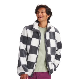 Veste d'hiver surdimensionnée pour homme à col montant en polaire Sharpha, personnalisable OEM, haute qualité, prix fabricant raisonnables - Product Image 1