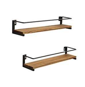 Support mural pour pots à épices en bois d'excellente qualité Artisanat Meilleur support à épices en bois design - Product Image 1