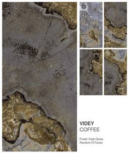 Azulejos de Porcelana Esmaltada de Alto Brillo VIDEY COFFEE de 600x1200 - Product Image 1