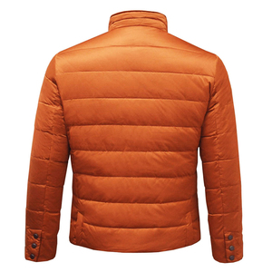Chaqueta acolchada a prueba de viento de invierno de nuevo diseño para hombre, informal, con cremallera Reversible, material impermeable, precio de diferentes colores-servicio OEM - Product Image 2