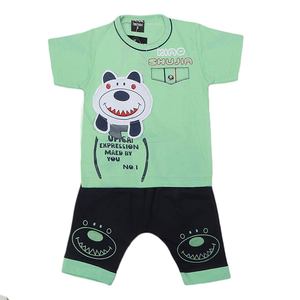 Ensemble jersey Chase Value pour garçons de 9 à 12 mois, manches courtes, 2 pièces - Vert - Product Image 3