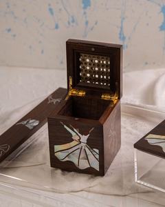 Quemador de incienso de madera de lujo, perla con incrustaciones para la madre de Ramadán Eid de Vietnam, novedad - Product Image 3