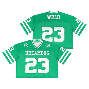 Camiseta de Fútbol Americano con Estampado por Transferencia de Calor, Ropa Deportiva Atlética Ideal para Entrenamiento y Partidos de Equipo - Product Image 5