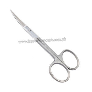 Ciseaux à cuticules multifonctionnels en acier inoxydable à lame courbée pour droitiers, durables, pour nail art et manucure - Product Image 6