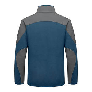 Chaqueta de invierno Softshell de nuevo diseño para hombre al por mayor con logotipo en la parte delantera Chaqueta Softshell de ajuste regular para la venta - Product Image 3