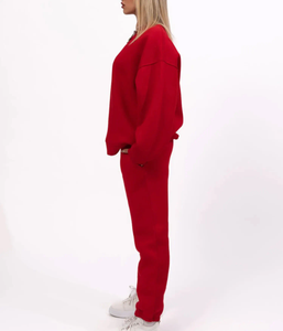 Conjunto Deportivo de 2 Piezas de Lujo a la Moda para Mujer, Estilo Terry Personalizado, Ropa Deportiva Premium para Gimnasio y Jogging - Product Image 5