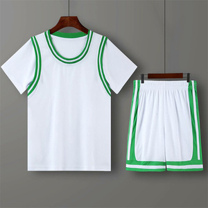 เสื้อบาสเก็ตบอลเสื้อบาสเก็ตบอลทีมโรงเรียนเยาวชนเครื่องแบบเสื้อบาสเก็ตบอลแบบย้อนกลับได้แบบคลาสสิก - Product Image 5