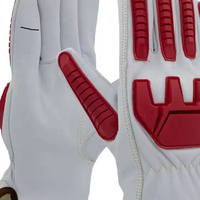 Gants de sécurité en cuir doux et confortables, vente en gros, gants tactiques professionnels personnalisés pour mécaniciens, durables pour l'extérieur