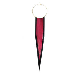 <b>Brass</b> Fringe Statement <b>Necklace</b> for Women-Party Trendy Style-while Stocks Last - Product Image 5