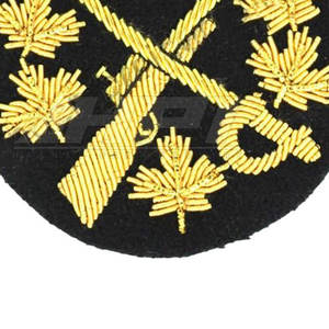 Écusson décoratif en broderie bouillon pour blazer, épinglette élégante pour veste de club scolaire, décoration brodée pour veste - Product Image 6