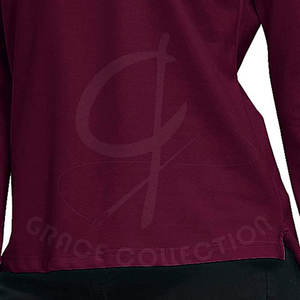 Ajuste seco de color personalizado de alta calidad para camisetas de polo Ropa de exterior de manga larga perfecta Estilo casual para hombres - Product Image 6