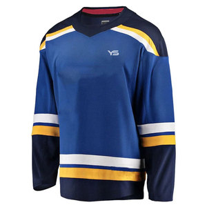Camiseta de hockey sobre hielo de alta calidad, uniforme de diseño personalizado con nombre de equipo OEM, la mejor técnica de sublimación de materiales - Product Image 6