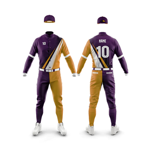 Ensemble d'uniformes de baseball personnalisés pour hommes grande taille antibactérien séchage rapide respirant multicolore dernière conception - Product Image 1